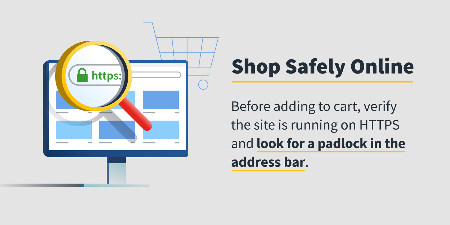 how to shop safely online