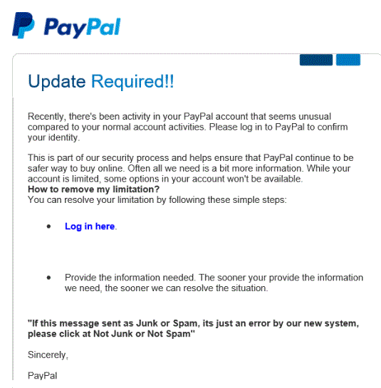 How can i tell if a paypal email is fake What Is Phishing How To Recognize And Avoid Phishing Scams Nortonlifelock